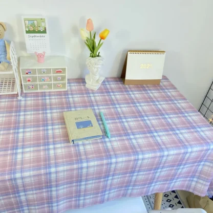 Fresh Plaid Desk Cover - Image 5