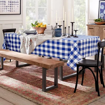Holiday Gingham Table Cloth - Image 6