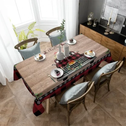 Plaid Table Decor Cloth - Image 6