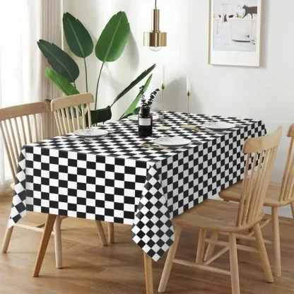 Checkered Table Cover - Image 4