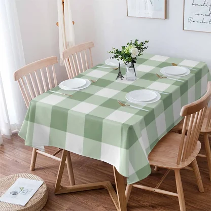 Plaid Table Decor Cloth - Image 4
