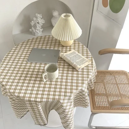 Living Room Plaid Cloth - Image 3