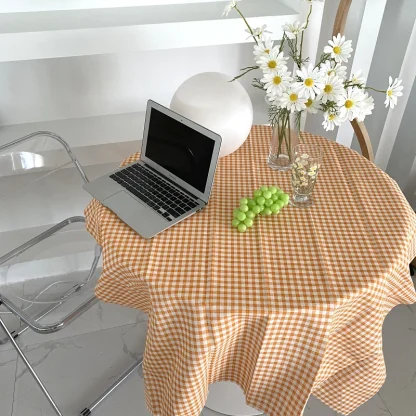 Living Room Plaid Cloth - Image 6