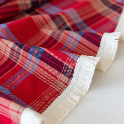 Plaid Christmas Table cloth - Image 12