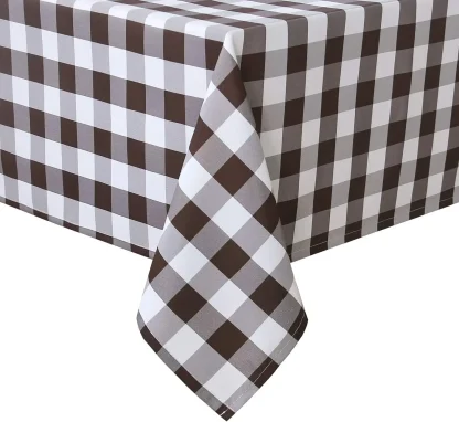 Holiday Gingham Table Cloth - Image 5