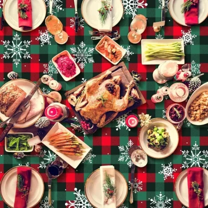 Festive Buffalo Plaid Set - Image 4